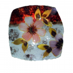 Flora Square Plate