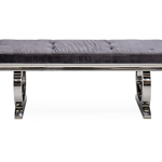 Black Velvet Bench