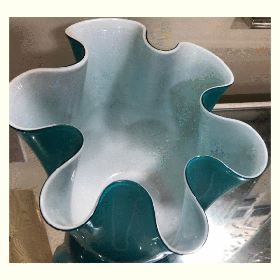 Wave Effect Decor Vase