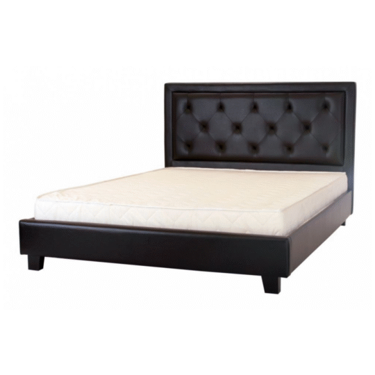 PU Leather Queen Size Bed