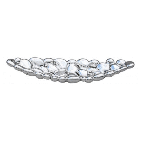 SILVER CORAL EDGE DISH