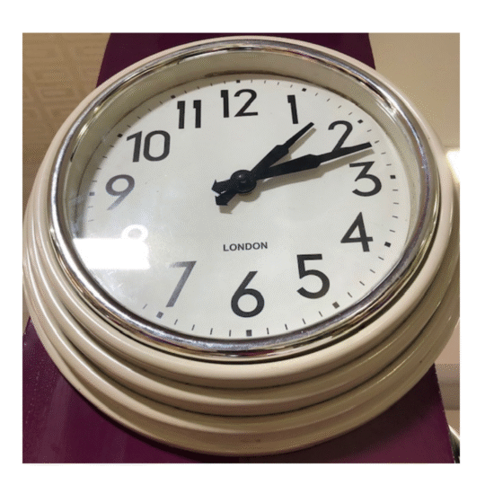 White Wall Clock