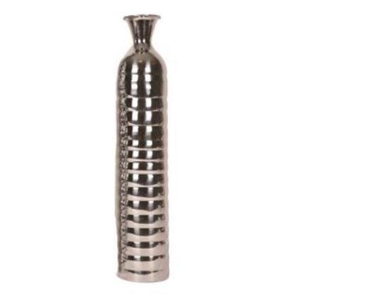 Stainless steel Ribbed Vase
