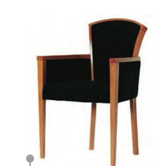 Black Velvet on Hardwood Frame