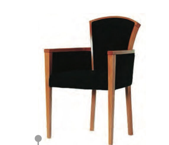 Black Velvet on Hardwood Frame