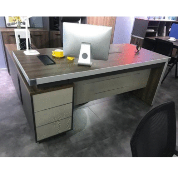 Director's Table With Cabinet