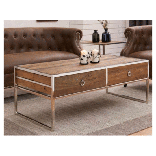 Metal Edge with Coffee Table