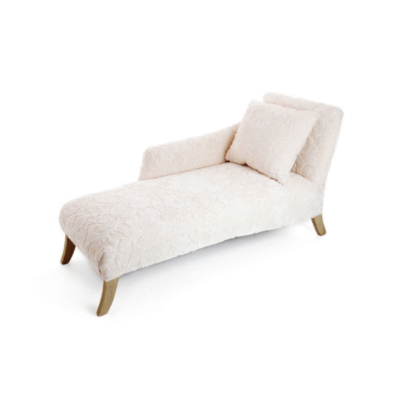 White Chaise Lounge