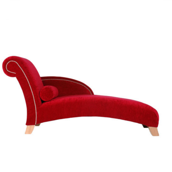 Red Chaise Lounge