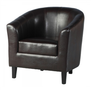 Dark Brown Tub Chair