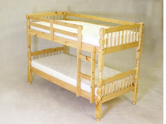 Pine Wood Bunk Bed