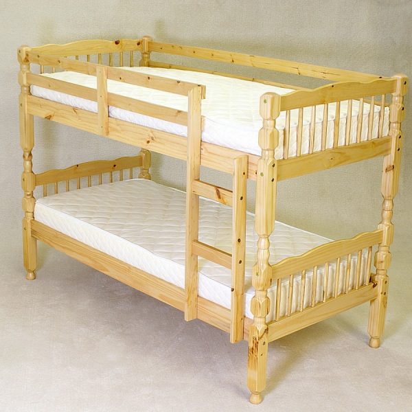 Pine Wood Bunk Bed