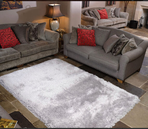 White Pearl Rug 160cm x 230cm