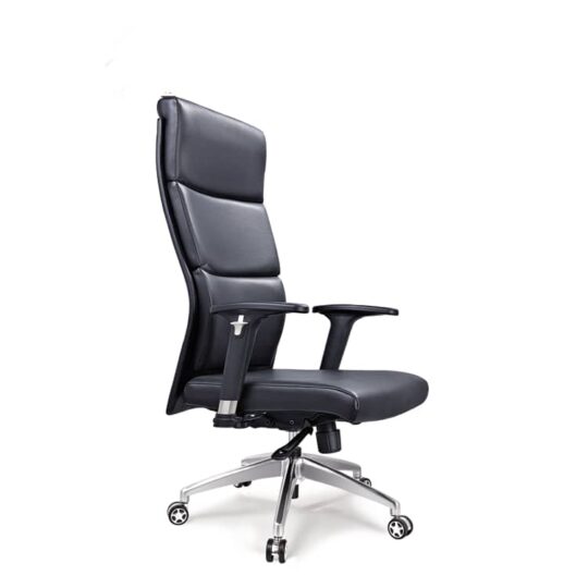 Black Leather Office Chair