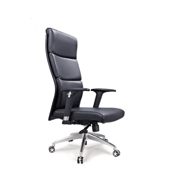 Black Leather Office Chair
