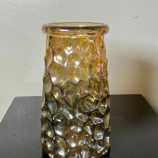 Gold Sketchy Vase