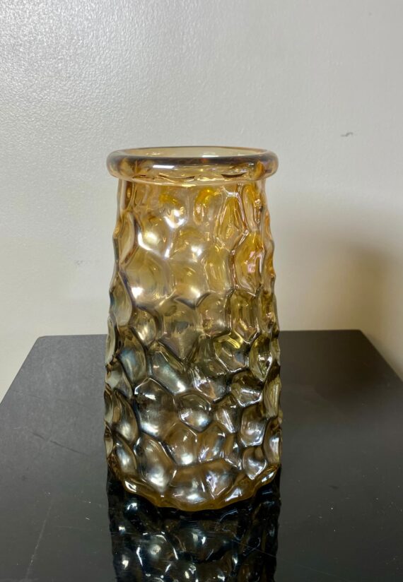 Gold Sketchy Vase