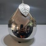 Silver Oval Shape Ornament