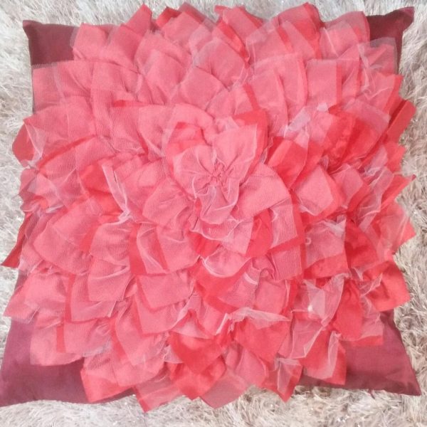 Pink Rose Cushion