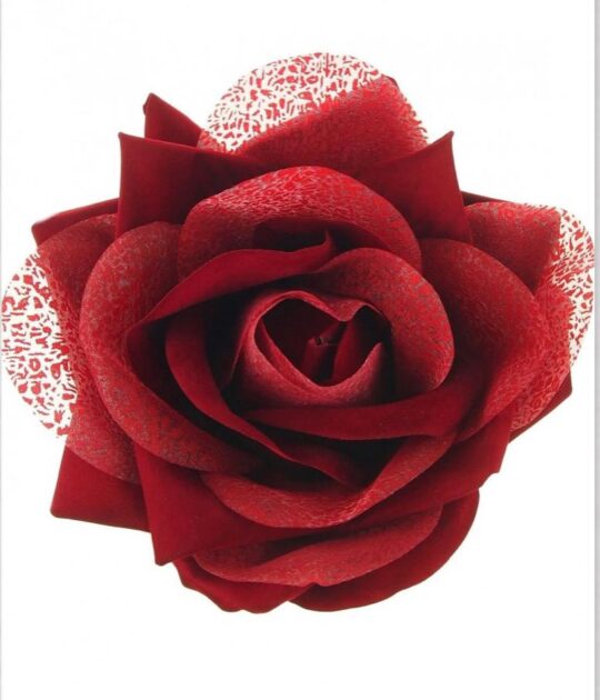 ExLarge Velvet Red Rose