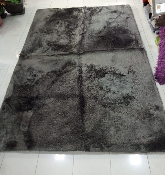 Dark Grey Velevet Rug 160/230