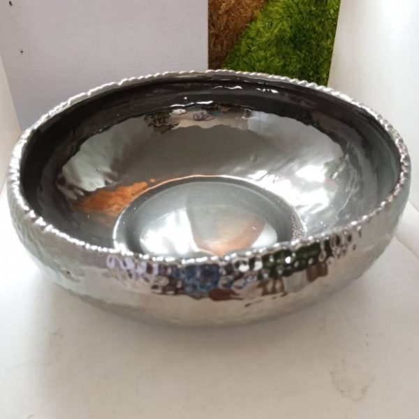 Silver Bowl Ornament