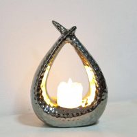 Silver Eel Ornament