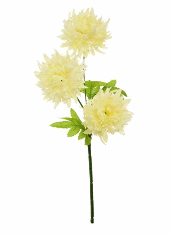 Cream seeded Pompom Stem