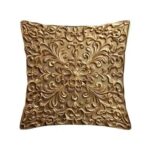 Bohemian Gold Damask Cushion