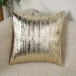 Crickled Leather Cushion