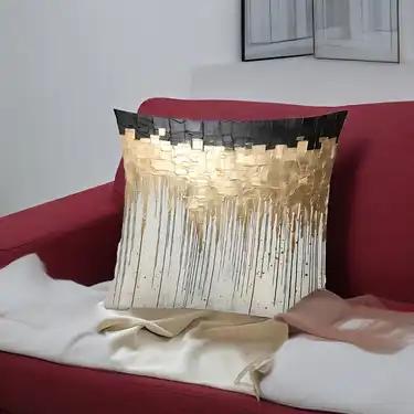 Gold Gradient Cushion