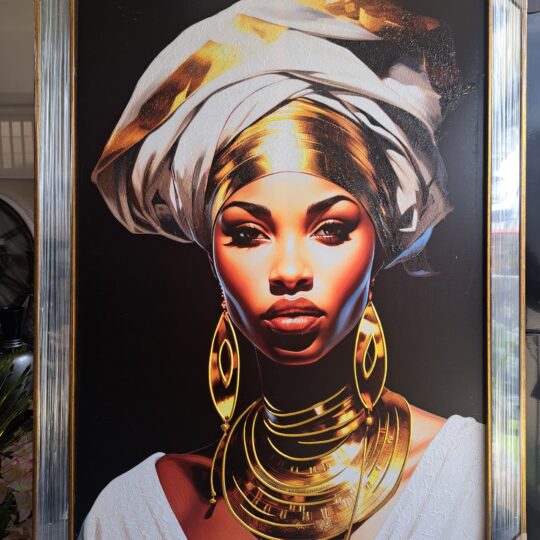 Afrik Woman Wall Art