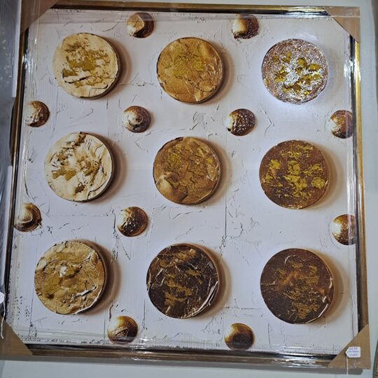 Marble Coins Wall Art